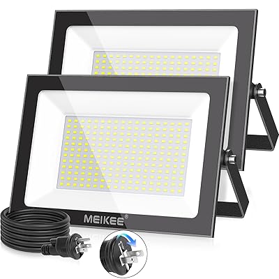 【100W 超曝光 2個セット】led投光器 作業灯 看板灯 6500K昼光色 10000LM 1000w相当 集魚灯 駐車場灯 省エネ 高輝度 豪雨対応 工場 IP66防水 体育館用 倉庫照明 防犯灯 ナイター 船舶 屋外作業 屋内屋外 設置可能