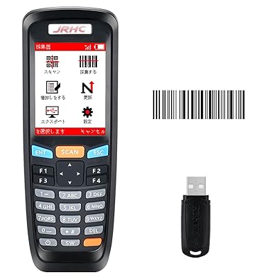 1D バーコードリーダーコレクター 店卸し資産 カウンタ バーコード愛読者 無線電話2.4G USB 受信システム 2.8 in LCD 映写幕 バーコードバトラー バス発着場/執務室/流通/バス発着場/寄託図書館などに当て嵌める