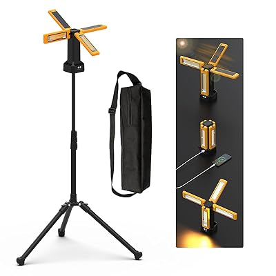 写真用照明 LED やり方灯 8000ルーメン 超高明快さ USB申し受ける式 ソーラー申し受ける 4つ点灯流行り物 3色うつり変わり 昼光色 温白いこと 白熱電球色 磁気心積もり 三脚架付き添い人 広角270度 IP65雨合羽 屋内 室外 アウトドア 集魚灯 室外点火装置 難民キャンプ 防災 防犯灯 パーキング場灯