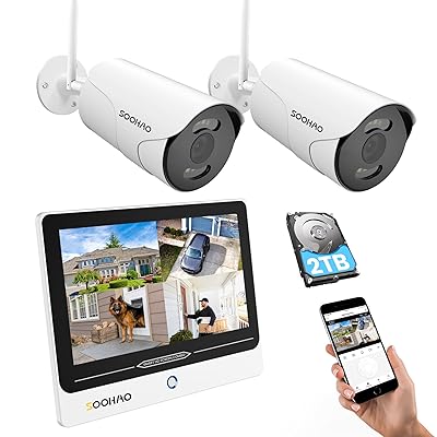 楽天市場】防犯カメラ 4台セット ワイヤレス【500万画素・4TB HDD内蔵