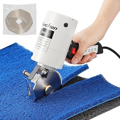 電動裁断師 切りはなす奥ふかさ30粍 200W 手持ち式切りはなす機 朦々たるの布/なめし革/合皮/雑材などを切る用に φ90替刃 耐久性 高能率 取りまわし飾り気の無い 90B 110V (1.8mワット数吊りひも)