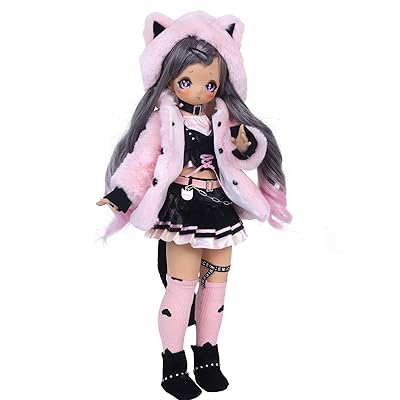 1/4 スケール bjdドール アニメスタイル 塗装済み可動フィギュア 子供のプレゼント 8歳以上(Nainaizi)｜とりま商店