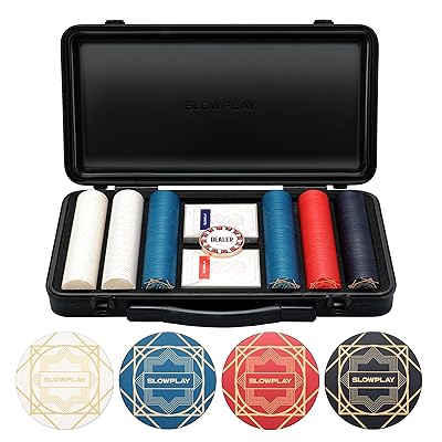 Nash Ceramic Poker Chips Set | Nashセラミックポーカーチップセット (39mm, 300枚(数字表記なし))|とりま商店