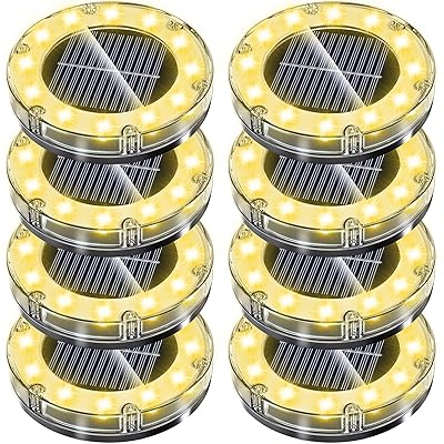 庭園点火装置 ソーラー 室外 雨合羽 埋め込み式 LED 光検出器 今めかしい 庭 ライトアップ 外構 エントランス状態 置き型 パーキング場 点火装置 疑しさでも使える (8個書き割り)