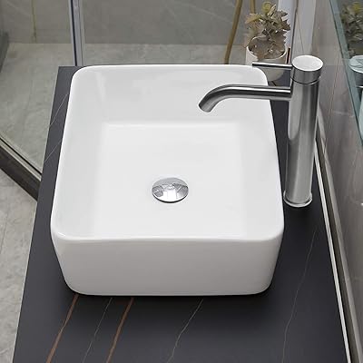 【練りあわせる水栓付き添い人】 洗面どんぶり鉢 小型 洗面台 置き型 今めかしい 洗面どんぶり鉢 幼児用便器鉢 瀬戸もの 幼児用便器器 幼児用便器どんぶり鉢 405*305*130粍（四辺形）