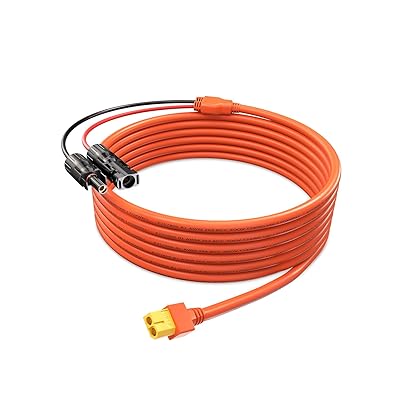 MC4からXT60ソーラーコネクター 12AWG 5m 取りひろげる針金 ソーラー申し受ける有線テレビ ソーラーチャージケーブル ソーラーダイアログボックス 太陽光線発生 携帯型ワット数用吊りひも