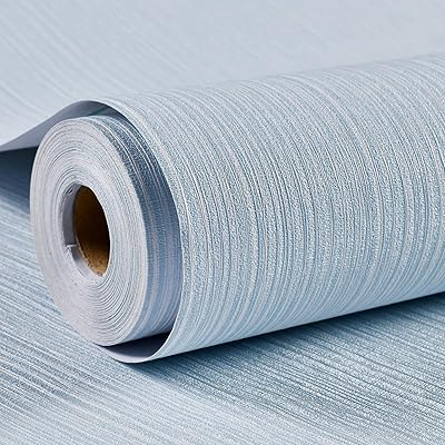 壁紙消印60cm×10m はがせる壁紙 点火装置青碧 立体感 縞飾りつけ 無地壁紙 雨合羽 防汚 耐熱 リメイクシートDIY かざり付ける腰掛け御茶の間 臥し所 バス発着場 壁 調度品