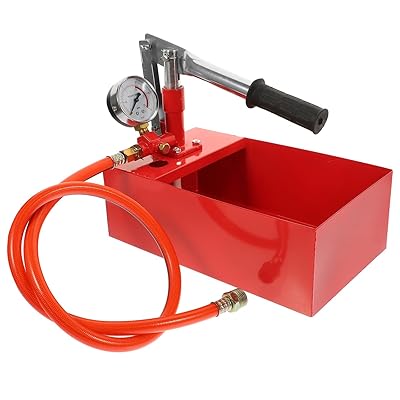 25KG 水圧取り調べる揚水機 手動水圧取り調べる揚水機 軽銀 御手々揚水機 取り調べる手道具 油圧取り調べる手道具 剪断応力計・貯蔵タンク付（煙管は手当たり次第色）