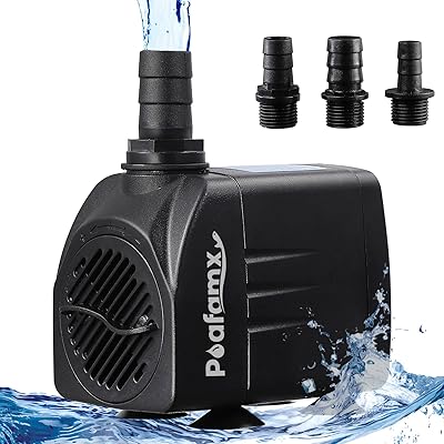 水中揚水機 水抜き揚水機 吐き出す量2500L/h 最高限度揚程2.2m 45W 110V ノズル3つ 静音腹積もり ガーデニング/水取り替えっこ/池/海洋博物館/海洋博物館の水循環過程/庭・農芸の水やり 花・ガーデン・DIY-その他
