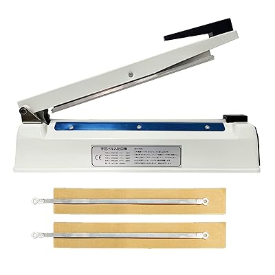 高性能シーラーん 卓上シーラー 白30CM長 手圧シーラー機 エクストラワイド5mm圧痕 シーラー 家庭用 業務用シーラー 様々な袋を密封できる 交換用ヒーター線付き*2 日本語取扱説明書付き|とりま商店