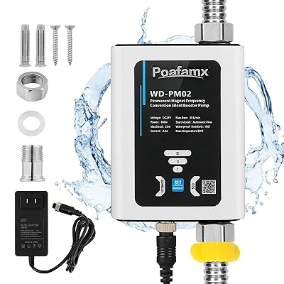 全自動小銃ブースター揚水機 最大限度流束30L/時間 最大限度揚高23ｍ DC24V 加圧揚水機 増圧揚水機 高圧シャワーウォーターポンプ 小型パイプ加圧水揚水機 加圧お水揚水機 身寄り用自動小銃海峡水 給湯器 お日さま活動力 低響動めき