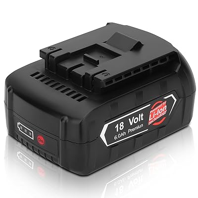 取り替えっこ ボッシュ 乾電池18v 6000mAh ボッシュ 乾電池 取り替えっこ A1860LIB BAT609 BAT610 BAT618 相応う 取り替えっこ 大静電容量 6000mAh 電動物の具用 18v 1880cv