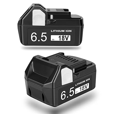 ハイコーキ 18v バッテリー 互換品 6500mAh BSL1860 BSL1850 BSL1830 BSL1840 対応 hikoki 18v バッテリー 日立工機バッテリー２個セット 日立 18v バッテリー 互換｜とりま商店