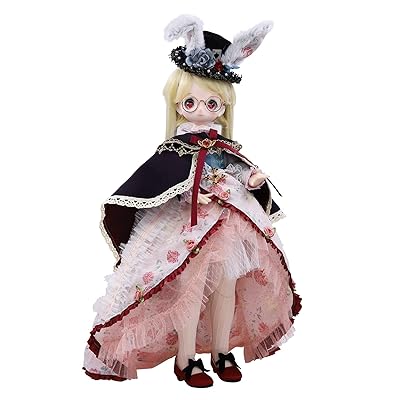 1/4 規摸 bjdお人形さん アニメ表現スタイル ペンキ塗り済みモビール図形 (Rabbit)