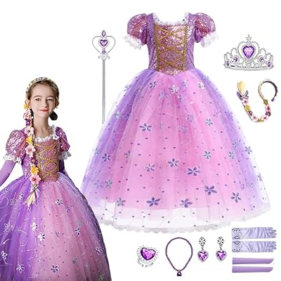 プリンセスドレス 子供 コスプレ お姫様 ドレス 女の子 ワンピース 子供用 プリンセスドレス 仮装 コスプレ ワンピース ガールズ 姫風 キッズコスチューム 子供 女の子 記念撮影用 変身 ステージ衣装 クリスマス プレゼント cosplay イベ
