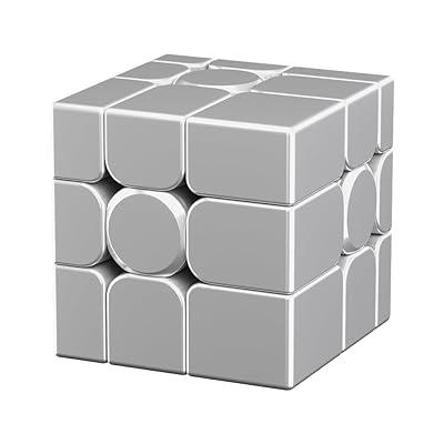 Mirror Cube V2,銀鏡正六面体 3x3 磁石式ステッカーレスキューブ 3x3x3 神通力機敏さ