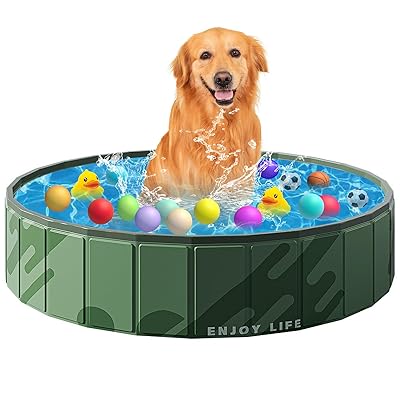スウィミングプール 空気の状態入れ不必要 折りたたみ式 愛玩動物スウィミングプール差しわたし80cm×高さ20珊 折りたたみ パウダーコンパクト 収