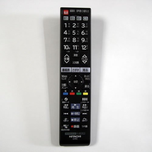 【中古】日立 C-RT2 HITACHI テレビリモコン｜とりま商店