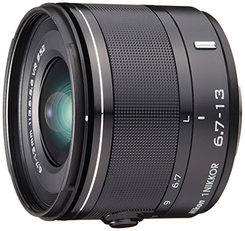 【中古】Nikon 広角望遠レンズ 1 NIKKOR VR 6.7-13粍 f/3.5-5.6 しろがね色 ニコンCX初期化専用 カメラ・ビデオカメラ・光学機器-その他