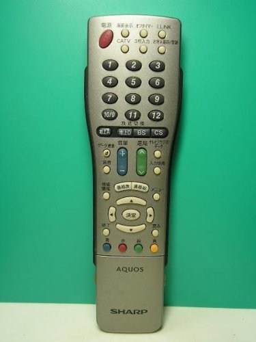 【中古】小ざかしい テレビ受像機遠隔操作 GA514WJSA