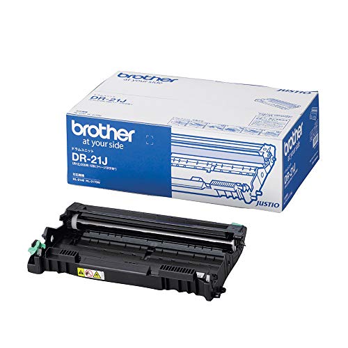【中古】ブラザー工業 【brother純正】ドラムユニット DR-21J 対応型番:HL-2170W、HL-2140、MFC-7840W、MFC-7340、DCP-7040、DCP-7030 他