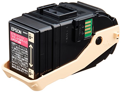 【中古】EPSON Offirio LP-S7100 シリーズ用 トナーカートリッジ スマートスタイルカートリッジ マゼンタ Mサイズ 6500ページ LPC3T18M