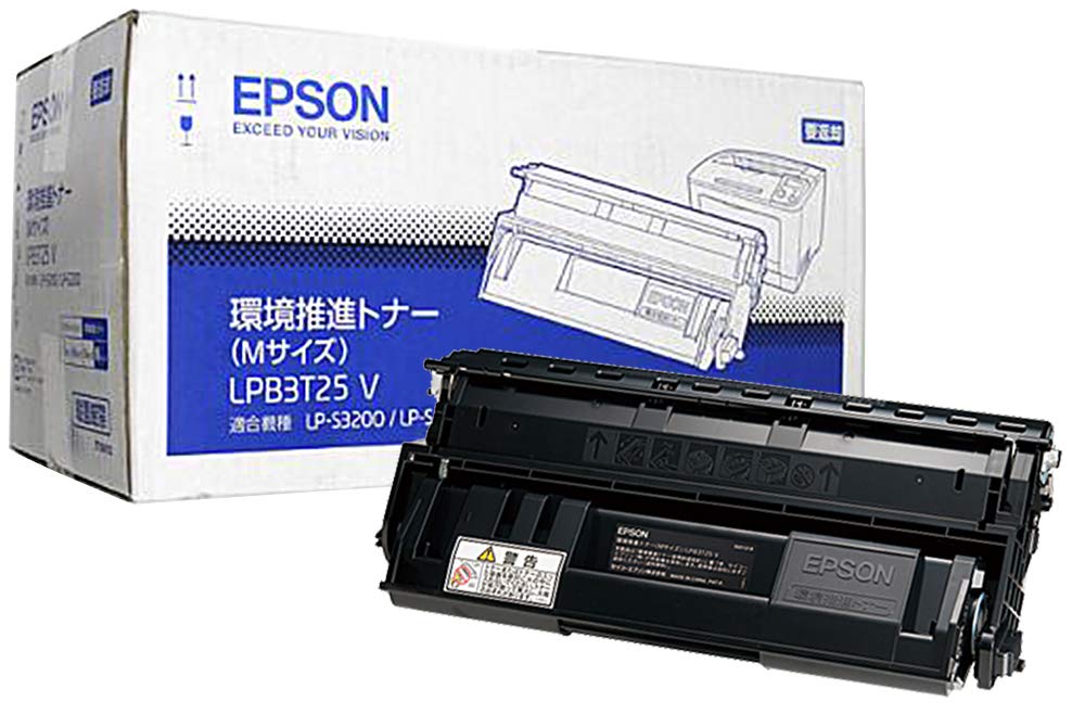 【中古】EPSON 周囲の状況推しすすめるトナーLPB3T25V 完全無欠品 プリンタ-パソコン・周辺機器-その他