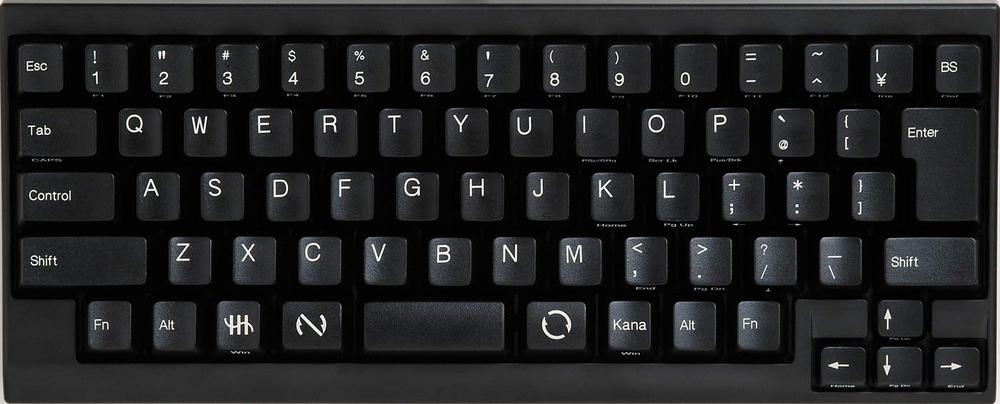 【中古】Happy Hacking Keyboard Lite2 日本語申し合わせ＜かな無目じるしひな形＞USB 黒
