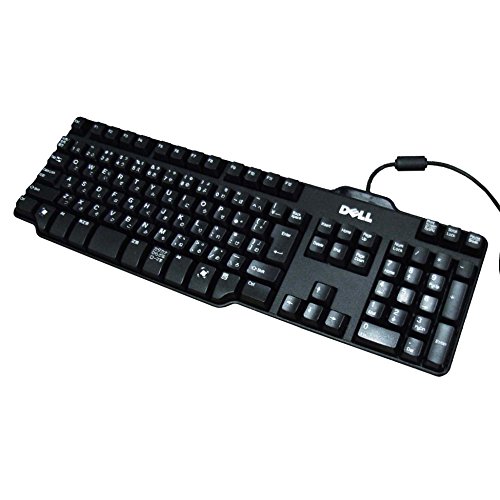 【中古】DELL メンブレン式鍵盤 109足懸かり USB ( L100 / SK-8115 ) 日本語相応う 水抜き規則体系積み上げる (黒いこと)