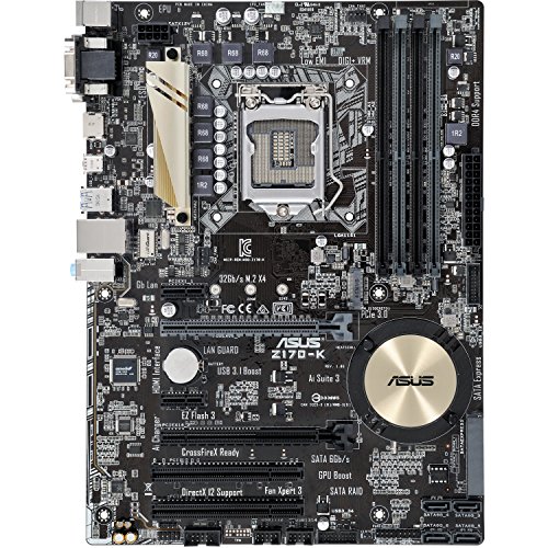 【中古】ASUSTeK Intel Z170積み上げる お母さんゲーム盤 LGA1151相応う Z170-K 【ATX】