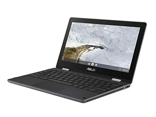 【中古】Chromebook クロームブック ASUS ノートパソコン 11.6型WXGA液晶 C214MA ダークグレー｜とりま商店