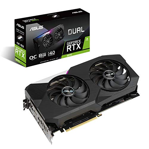 【中古】ASUS NVIDIA GeForce RTX 3070 積み上げる デュアルファンモデル 8G DUAL-RTX3070-O8G