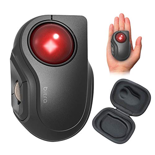 【中古】エレコム マウス Bluetooth (iOS対応) トラックボール Sサイズ 小型 人差し指 5ボタン 静音 ブラック M-MT2BRSBK