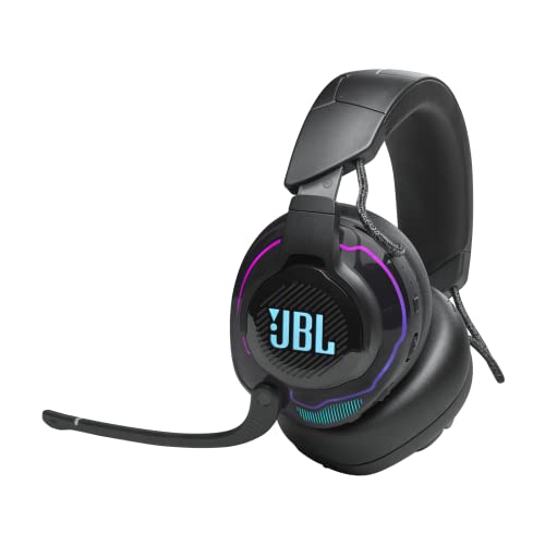 【中古】JBL QUANTUM 910 ゲーミングヘッドセット/7.1chサラウンド/受話器/ノイズキャンセリング/ハイレゾ相応う/3.5MM+2.4GHz無線電話繋ぎ合わせる+Bluetooth/なおなお書き5 なおなお書き4 Switch 相応う/黒いこと/JBLQ910WLBLK 小