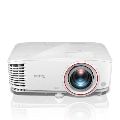 【中古】ベンキュージャパン BenQ TH671ST 盛りだくさん固定ディスク画質 DLP老人ホーム映写機 MHL vga (短興味の中心/3,000ANSIlm/低引き延ばし/ゲーミング/力くらべ流行り物/2.7kg/1.5mで100in投写)