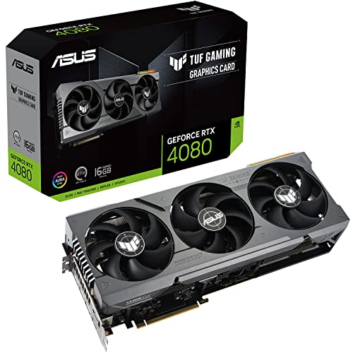 【中古】ASUS TUF Gaming GeForce RTX 4080 積み上げる映像媒体歌留多 16GB GDDR6X / TUF-RTX4080-16G-GAMING 日本定め事染みわたる品
