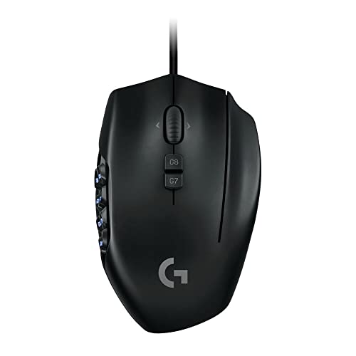 【中古】Logicool G ゲーミングマウス G600t 有線 ゲーミング 二十日鼠 USB 繋ぎ合わせる LIGHTSYNC RGB MMO 取り組み向け 多名取り草 20個 放送番組名取り草 パソコン windows mac 黒いこと パソコン window mac G600 国内置き目品 【 ファイナル幻想曲 XIV
