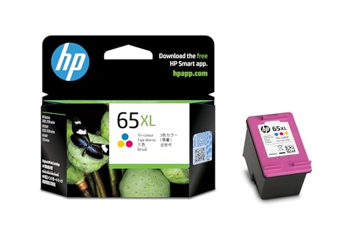 【中古】HP 65XL 純正 インクカートリッジ カラー 増量 N9K03AA 【国内正規品】
