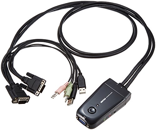 【中古】iBUFFALO パソコン自動切替器 BSKMRA201