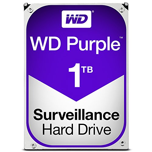 【中古】WD HDD 内蔵ハードディスク 3.5インチ 1TB WD Purple 監視カメラ用 WD10PURX IntelliPower 3年保証