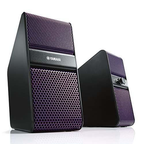 【中古】ヤマハ パワードスピーカー パープル NX-50(V)