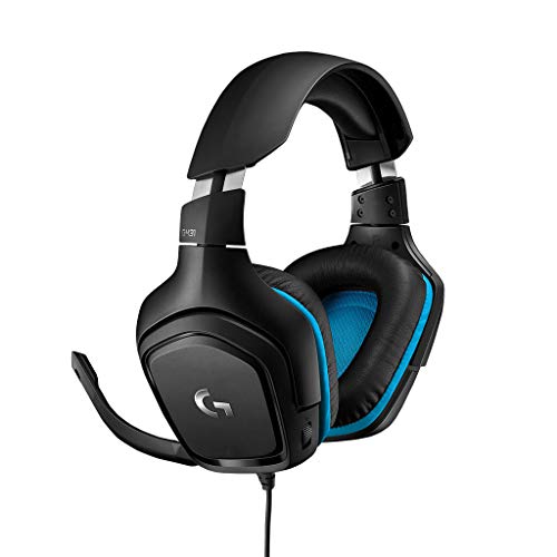 【中古】Logicool G ゲーミングヘッドセット G431 ブラック Dolby 7.1ch ノイズキャンセリング マイク 付き PC PS4 Switch 3.5mm usb 軽量 国内正規品 2年間
