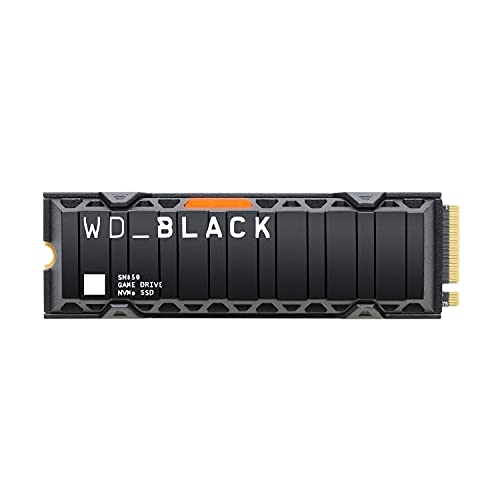 【中古】WD_BLACK 1TB SN850 NVMe 内蔵型ゲーミングSSD ソリッドステートドライブ ヒートシンク付き Playstation 5に対応 Gen4 PCIe M.2 2280 最高7,000MB/s - WDS100T1XHE