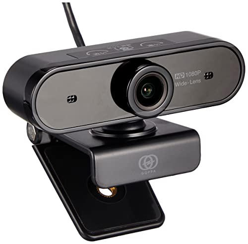 【中古】ゴッパ(GOPPA) ウェブカメラ 広角120°フォーカス機能搭載 フルHD 200万画素 1920×1080対応 ケーブル長3m マイク内蔵 ウェブカム Fire TV cube(第2世代)動作確認済み GP-UCAM2FM