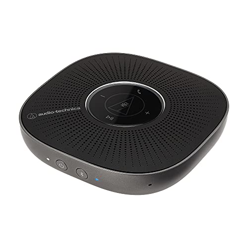 【中古】オーディオテクニカ スピーカーフォン 会議用マイクスピーカー Bluetooth 対応 Type-C Type-A 対応 ノイズリダクション機能 エコーキャンセラー搭載 オンライン会議 テレワーク 在宅 AT-CSP5