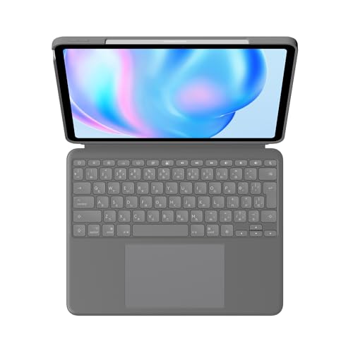 【中古】ロジクール Combo Touch iPad Pro 11in M5 / M4 iK1177GRA 鍵盤付き添い人 入れもの 軽さ 日本語取り合わせ 鍵盤 スマートコネクタ 黒鉛 国内置き目品