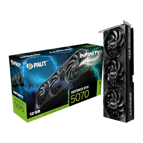 【中古】Palit(パリット) GeForce RTX 5070 Infinity 3 12GB / NE75070019K9-GB2050S / グラフィックゲーム盤