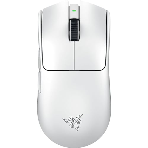 【中古】【8000サイクルドングル同梱・超軽さ55g】Razer Viper V3 Pro White Edition ゲーミングマウス 無線電話 無線電話 Focus Pro 35K検知器 35000DPI 弾丸道路返事をする オプティカルスイッチ 6名取り草