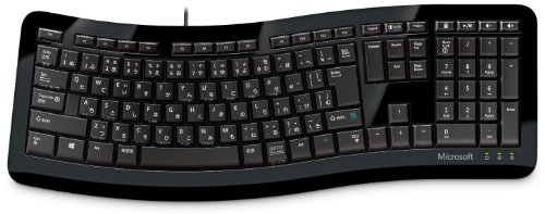 【中古】マイクロソフト 鍵盤 有線/USB繋ぎ合わせる 万物の霊長科学技術青写真 Comfort Curve Keyboard 3000 3TJ-00030