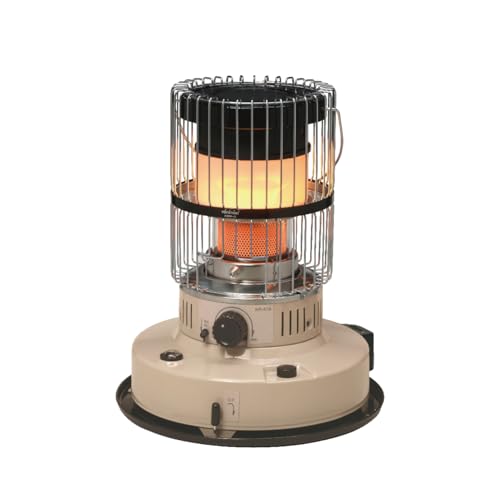【中古】【トヨトミ】 対流形 重油暖房器 KR-47A (C) ベージュ ダブル嚠喨たる レトロ 今めかしい【混凝土17畳/木造11畳まで】
